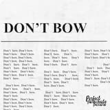 Don’t Bow