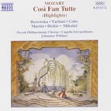 Così fan tutte: Atto I. Terzetto: “Soave sia il vento”