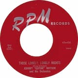 Those Lonely, Lonely Nights