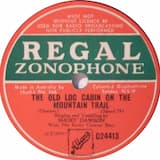 The Old Log Cabin on the Mountain Trail