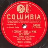 I Couldn't Sleep a Wink Last Night