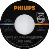 Don't let me be misunderstood