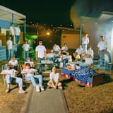 Wioska ukryta we mgle