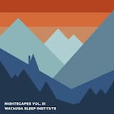 Snowy Log Cabin Fireplace