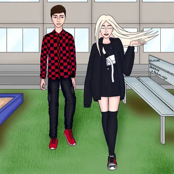ДЕВОЧКА В BALENCIAGA image