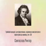 Тройной концерт для фортепиано, скрипки и виолончели с оркестром до мажор, соч. 56, Отрывок 1