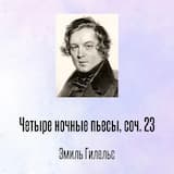 Четыре ночные пьесы, соч. 23 III. Mit gro?er Lebhaftigkeit