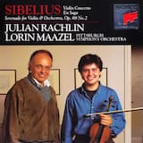 Concerto for Violin and Orchestra in D minor, op. 47: I. Allegro moderato