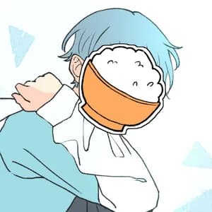 a bowl of rice avatar